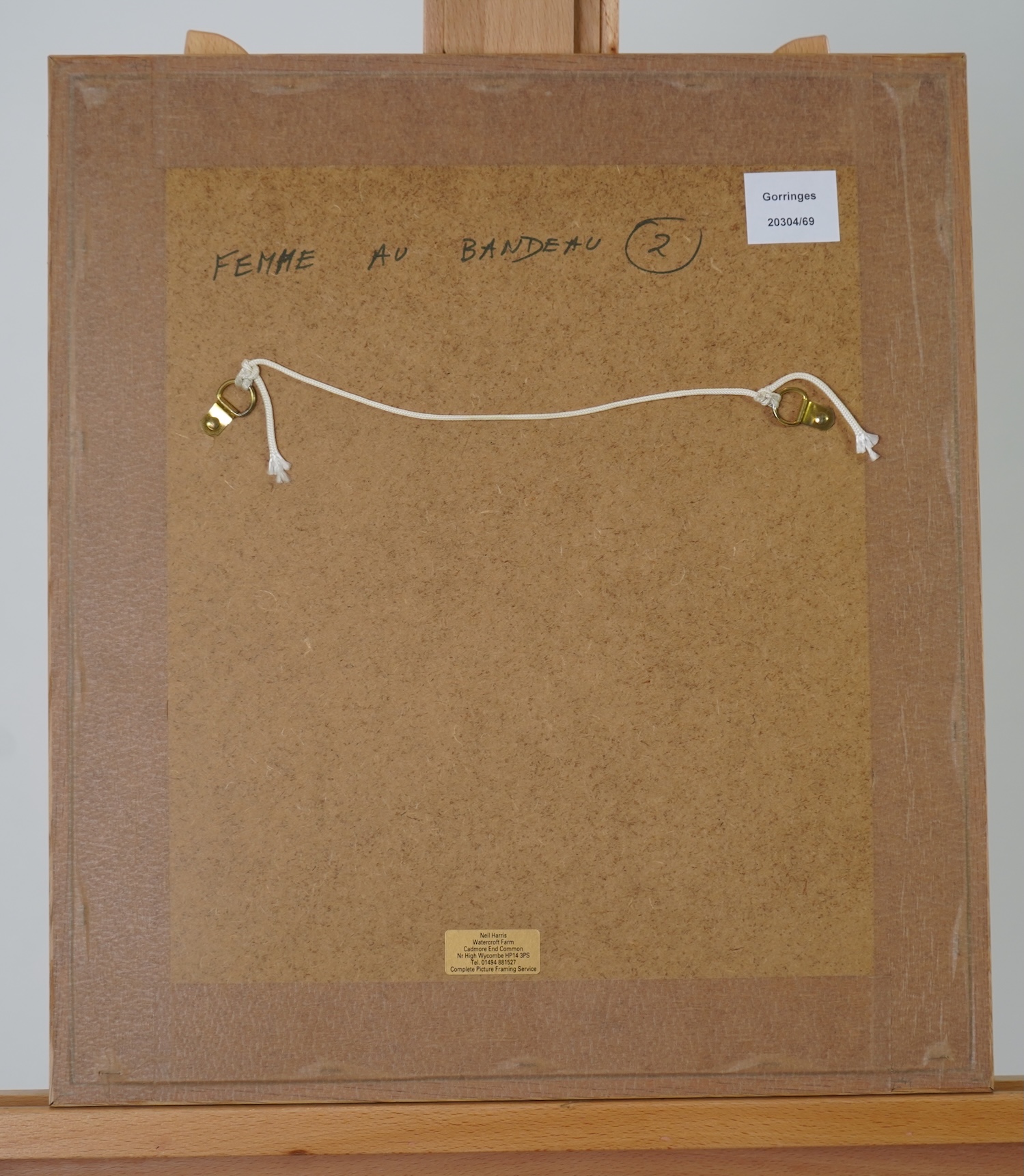 Nathalie Picoulet, French b. 1968, 'Femme au Bandeau 2'